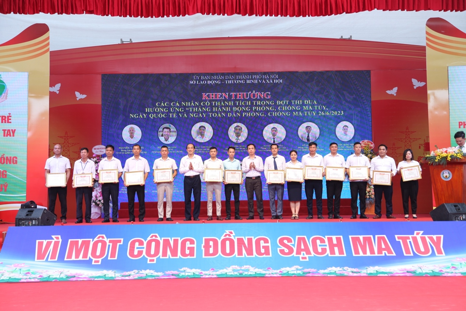 Hà Nội phát động Tháng hành động phòng, chống ma túy năm 2023